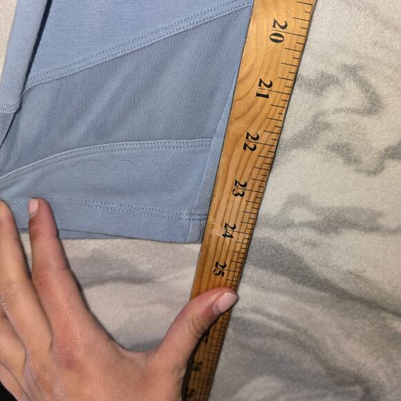 Victoria's Secret Pink Yoga Leggings Blue Size L - Picture 3 of 8